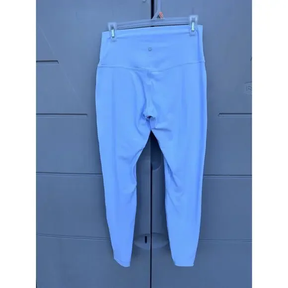 Lululemon Align HR High Rise Pant 28” Full Lenght Blue Women’s Size 10 - Picture 8 of 11